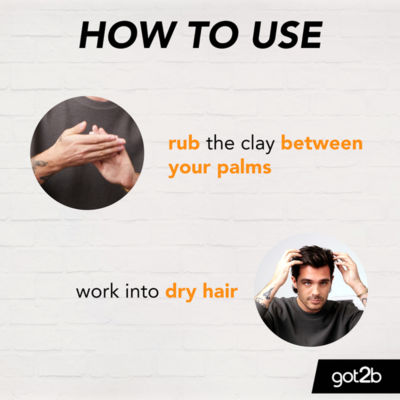 got2b  iStyler Hair Texture Clay 75 ml thumbnail 4