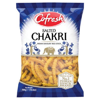 Salted Chakri Indian Savoury Rice Stick 300g thumbnail 2