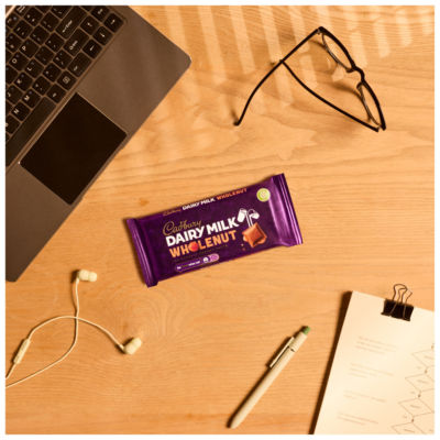 Dairy Milk Wholenut Chocolate Bar 120g thumbnail 3