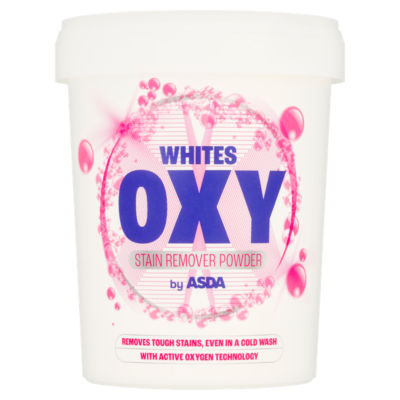 Whites Oxy by ASDA Stain Remover Powder 1kg thumbnail 2