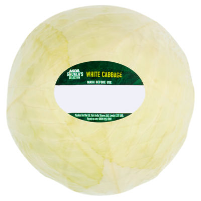 White Cabbage (Typically 1KG) thumbnail 3