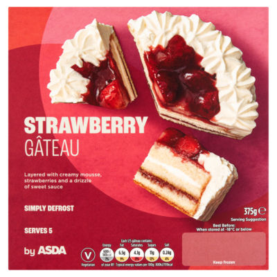 Strawberry Gâteau 375g thumbnail 2