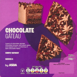 Chocolate Gâteau 350g