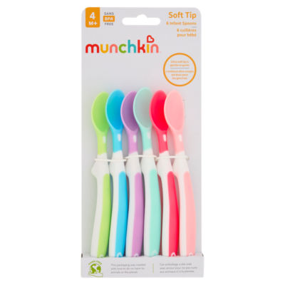 6 Soft Tip Infant Spoons 4M+ thumbnail 2