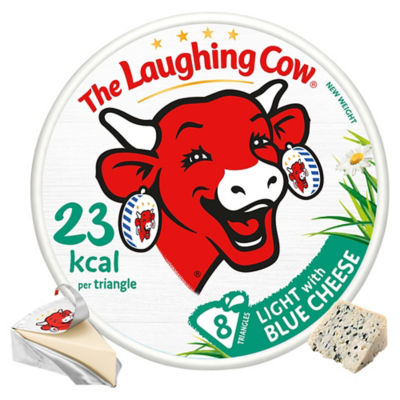 Light Blue Cheese Spread Triangles x8 120g