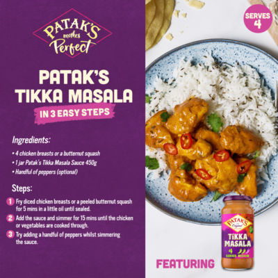 Tikka Masala Curry Sauce 450g thumbnail 3