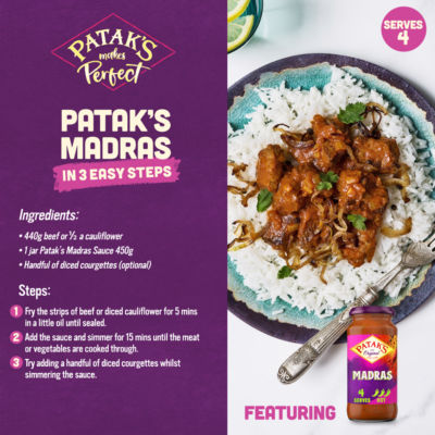 Madras Curry Sauce 450g thumbnail 3
