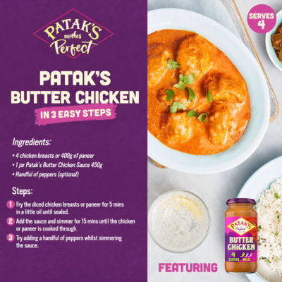 Butter Chicken Curry Sauce 450g thumbnail 3