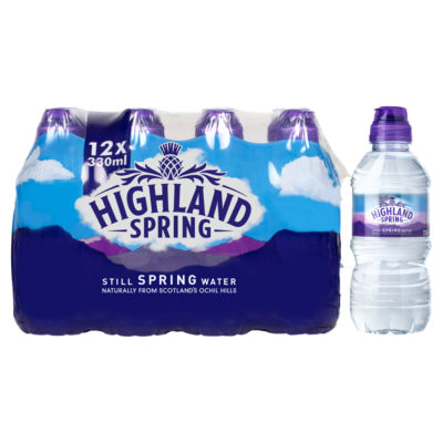 Highland Spring Sportscap Still Water Kids