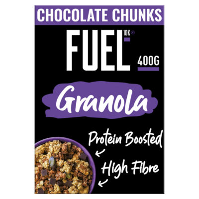 Chocolate Chunks Protein Granola Breakfast Cereal 400g thumbnail 2