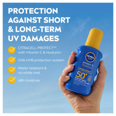 Protect & Moisture Pump Spray SPF 50+ 200ml thumbnail 3