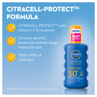 Protect & Moisture Pump Spray SPF 50+ 200ml thumbnail 4