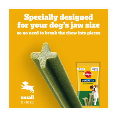 ® DENTASTIX™ Fresh Daily Dental Chews Small Dog Treat 7 Sticks thumbnail 4