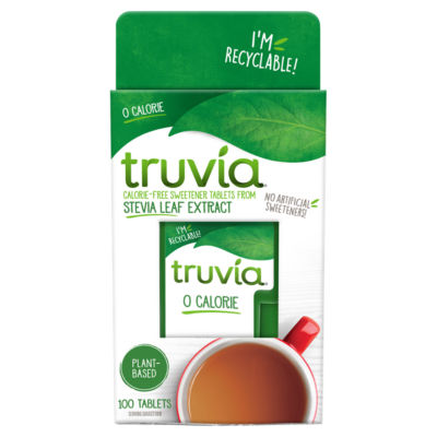 Calorie-Free Sweetener Tablets from Stevia Leaf Extract 100 Tablets 5g thumbnail 2