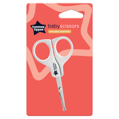 Essential Basics Baby Scissors, BPA-Free with Safe Rounded Ends thumbnail 2