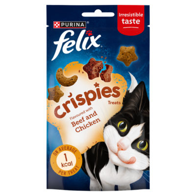 Crispies Chicken and Beef Cat Treats 45g thumbnail 2