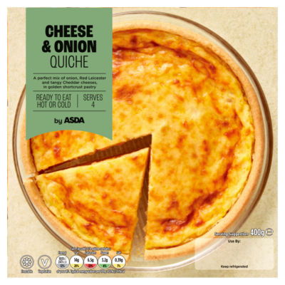 Cheese & Onion Quiche 400g thumbnail 2
