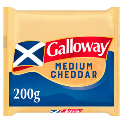 Medium Scottish Coloured Cheddar Cheese 200g thumbnail 2