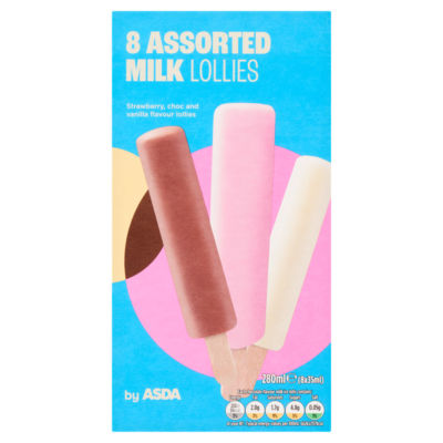 Assorted Milk Lollies 8 x 35ml (280ml) thumbnail 2
