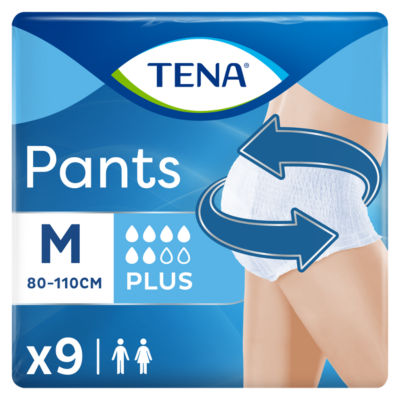 Incontinence Pants Protect+ Plus Size Medium 9 pack