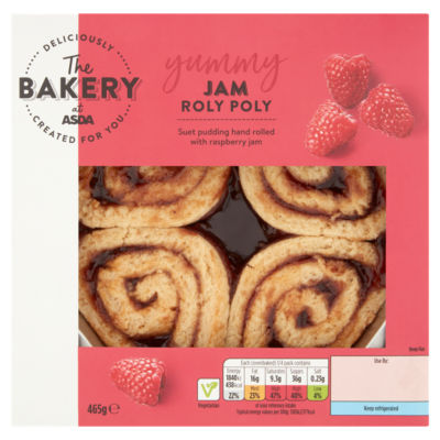 The Bakery Yummy Jam Roly Poly 465g thumbnail 3