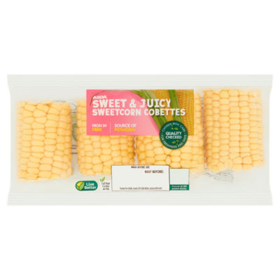 4 Sweet & Juicy Sweetcorn Cobettes thumbnail 2