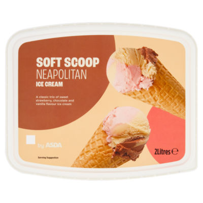 Soft Scoop Neapolitan Ice Cream 2 Litres thumbnail 2