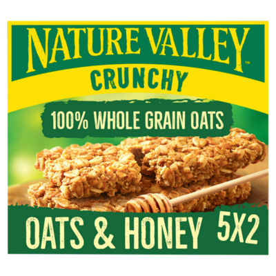 Crunchy Oats & Honey Cereal Bars 5 x 42g (210g)