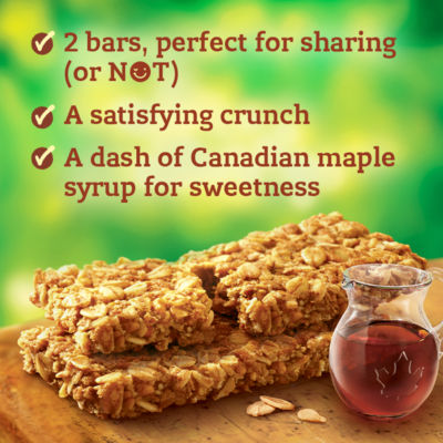 Crunchy Canadian Maple Syrup Cereal Bars&nbsp; 5 x 42g (210g) thumbnail 4