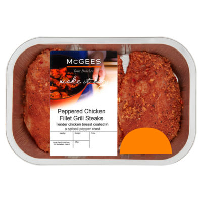 Your Butcher Peppered Chicken Fillet Grill Steaks 340g thumbnail 2