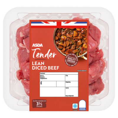 Tender Lean Diced Beef thumbnail 2