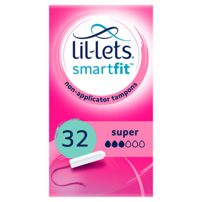 Smartfit 32 Super Non-Applicator Tampons thumbnail 2