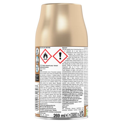 Automatic Spray Air Freshener Refill Sandalwood & Jasmine 269ml thumbnail 3