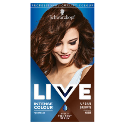 LIVE Intense Colour Urban Brown Permanent Hair Dye 088 thumbnail 2