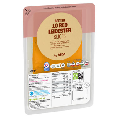 10 British Red Leicester Slices 250g thumbnail 2