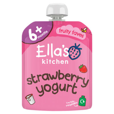 StrawberryYoghurt 6+ Months 90g
