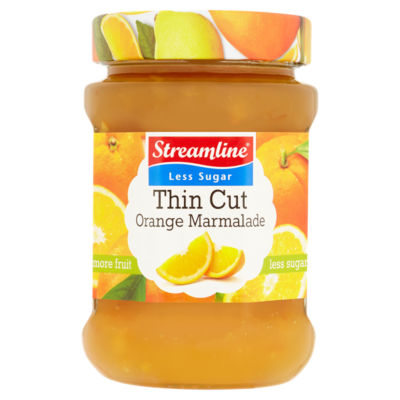 Less Sugar Thin Cut Orange Marmalade 340g thumbnail 2