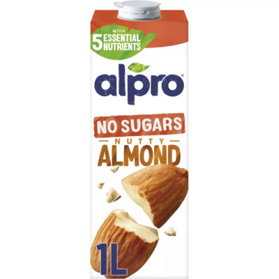 Almond No Sugar Long Life Dairy Free Drink 1L thumbnail 2