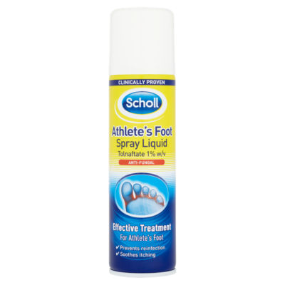Athlete's Foot Anti-Fungal Spray Liquid 150ml thumbnail 2