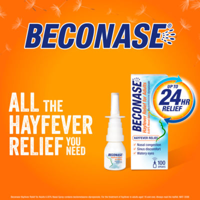 8 in 1 Hayfever Relief Nasal Spray (100 Spray Bottle) - Long Lasting Effective Relief from Hayfever - Lasts Up to 24 Hours When Used Twice a Day thumbnail 4