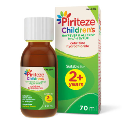 Children’s Hayfever & Allergy Syrup 2 years+, 70ml thumbnail 2