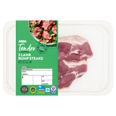 Tender 2 Lamb Rump Steaks 300g thumbnail 2