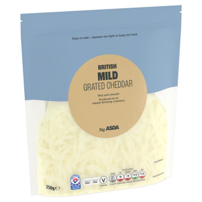 Grated Mild British Cheddar 250g thumbnail 2