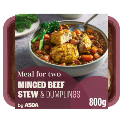 Minced Beef Stew & Dumplings 800g thumbnail 2