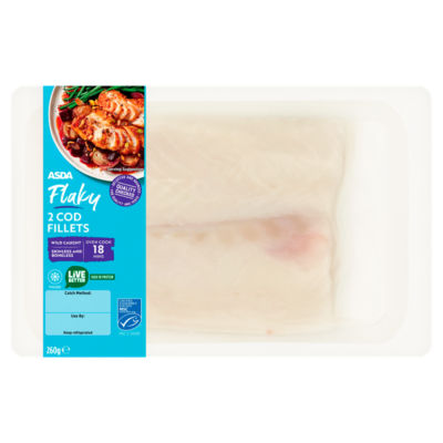 2 Flaky Cod Fillets 260g thumbnail 3