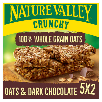 Crunchy Oats & Dark Chocolate Cereal Bars 5 x 42g (210g)