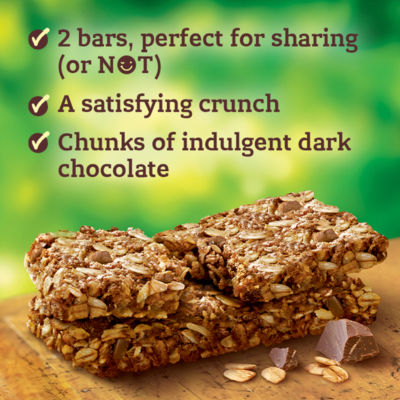 Crunchy Oats & Dark Chocolate Cereal Bars 5 x 42g (210g) thumbnail 4