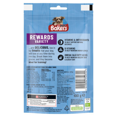 Rewards Chicken, Beef and Lamb Dog Treats 100g thumbnail 3