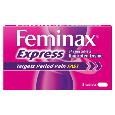 Express Ibuprofen Lysine 342mg 8 Tablets thumbnail 2