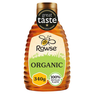 Rowse Organic Squeezable Honey